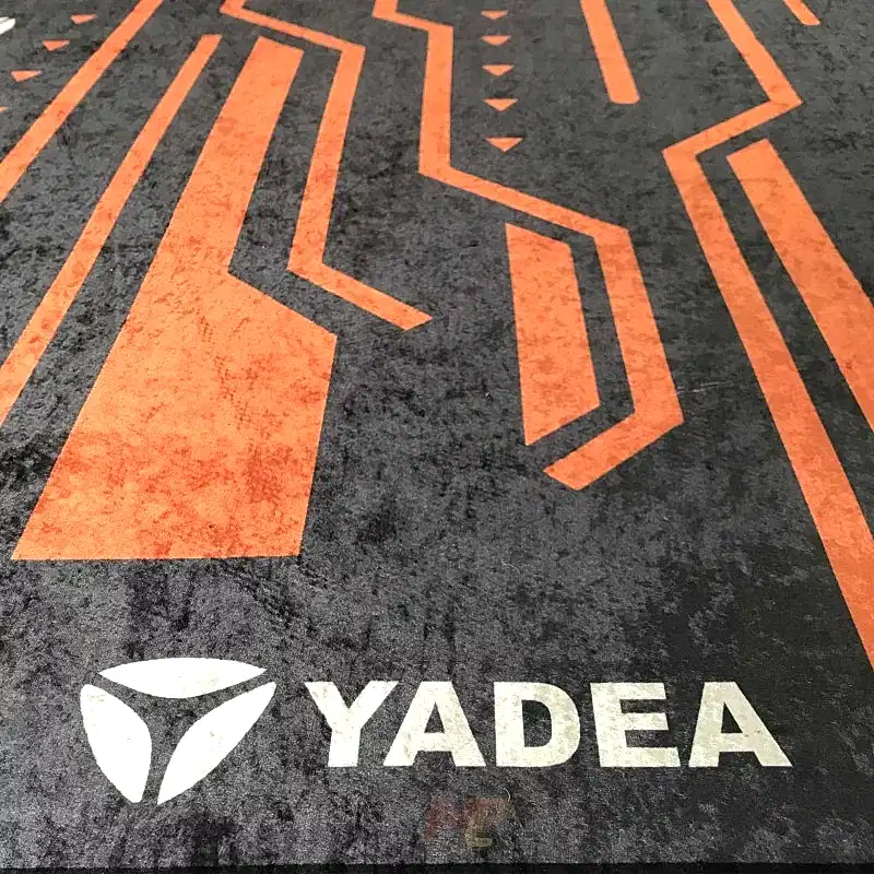 Kurumsal Firmalara Özel Lacivert Logolu Paspas Yadea