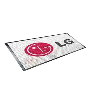 Beyaz Eşya Giyim Avm Kozmetik Beyaz Logolu Paspas