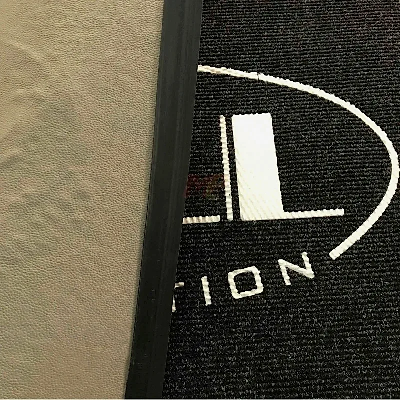 Firmalara Özel Beyaz Siyah Logolu Paspas Sall