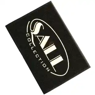 Firmalara Özel Beyaz Siyah Logolu Paspas Sall