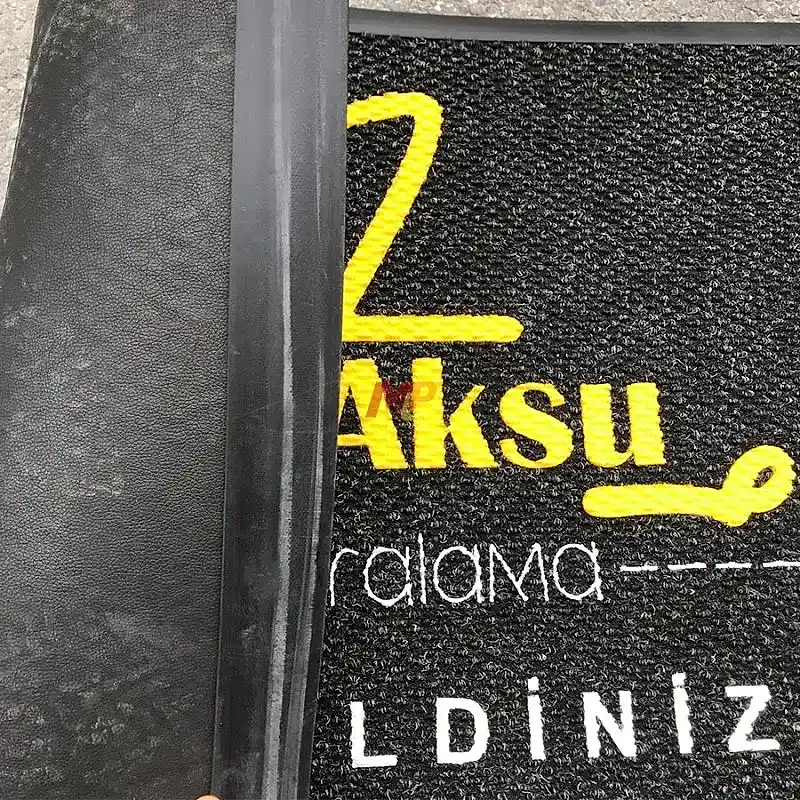 Filo Kiralama Sarı Siyah Logolu Paspas Fly Aksu