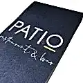 Kafe Bar  ve Restoranlara Özel Lacivert Logolu Paspas Patio