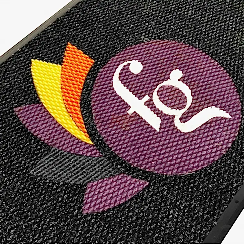 Kurumsal Firmalara Özel Siyah Logolu Paspas FG