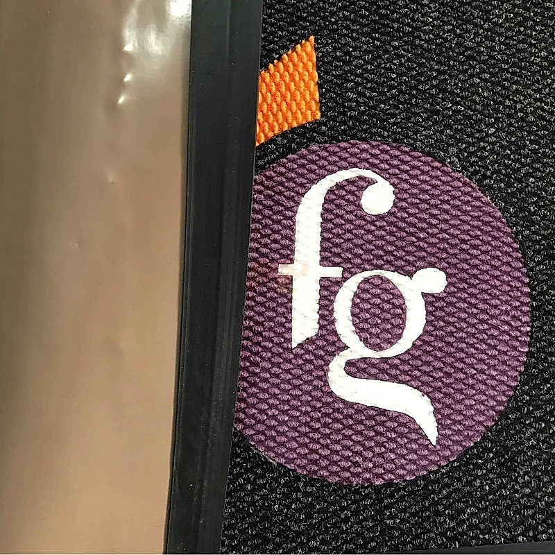 Kurumsal Firmalara Özel Siyah Logolu Paspas FG