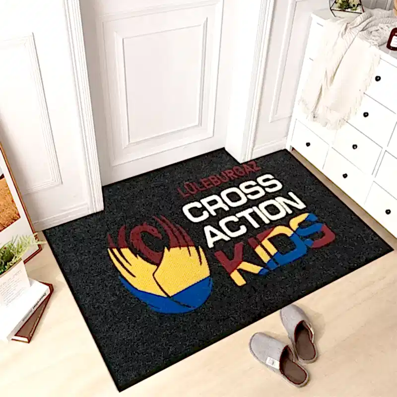 Çok Renkli Logolu Paspas Kids