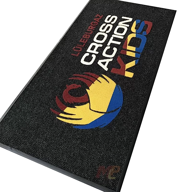 Çok Renkli Logolu Paspas Kids