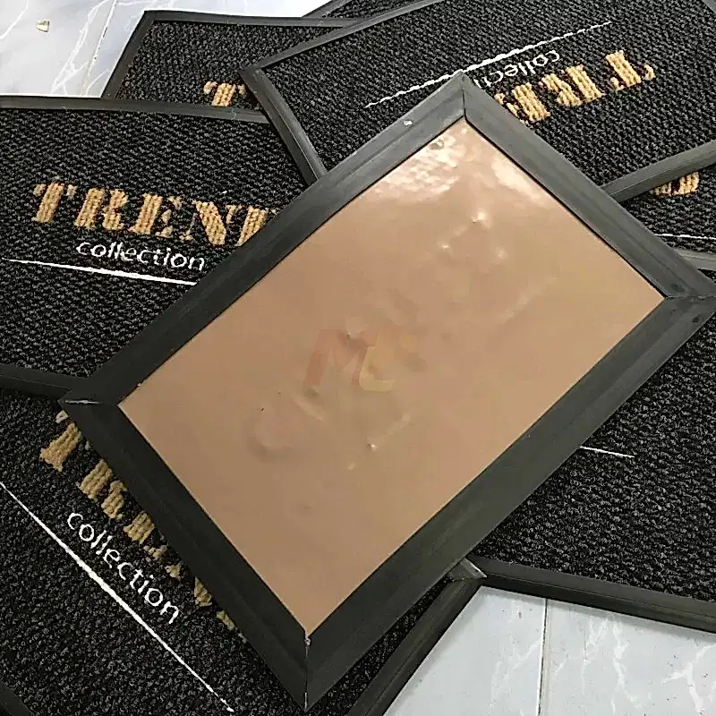 Şirketlere Özel Siyah Logolu Paspas Trend