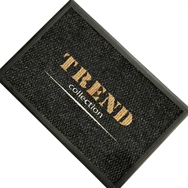 Şirketlere Özel Siyah Logolu Paspas Trend