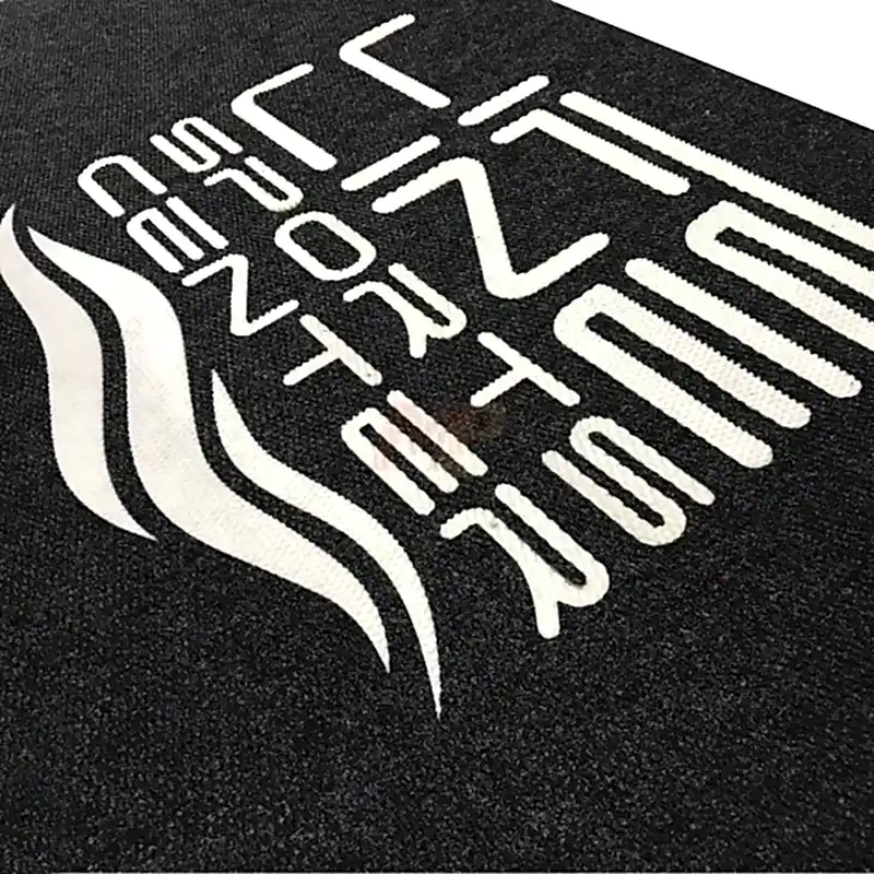 Spor Salonlarına Özel Logolu Paspas Line