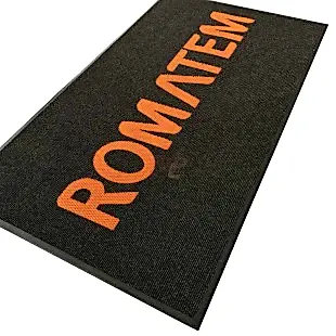 Hastanelere Özel Turuncu Siyah Logolu Paspas Romatem